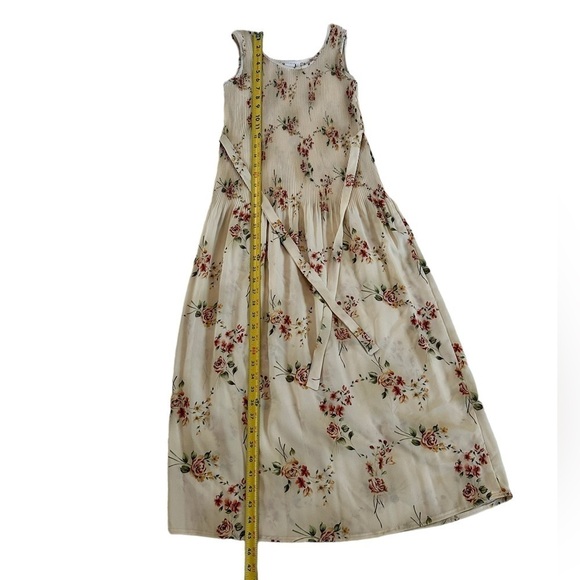 Moa USA Floral Sleeveless Midi Dress Size Small - Picture 10 of 17